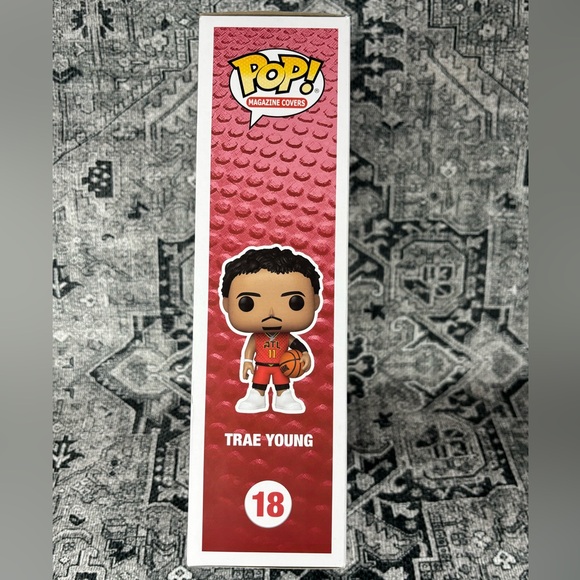 Trae Young (Atlanta Hawks) Funko Pop! NBA SLAM Cover - Picture 5 of 7